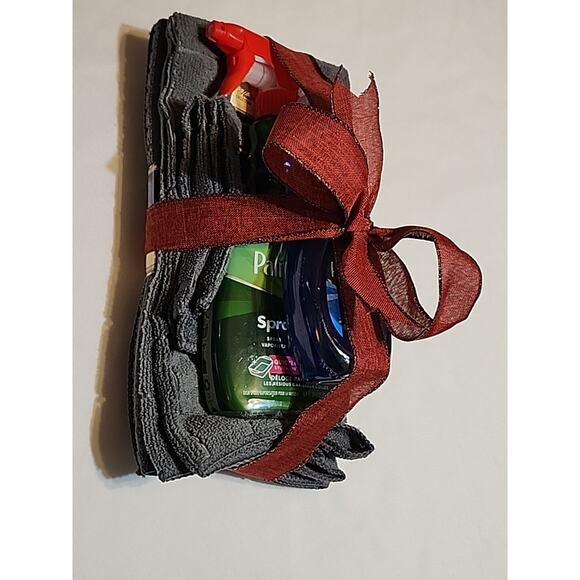 Palmolive Gift Set Dish Towels Hand Towel Palmolive Spray Away & Palmolive Gray - Picture 2 of 7